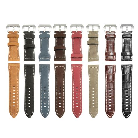 replacement leather watch band